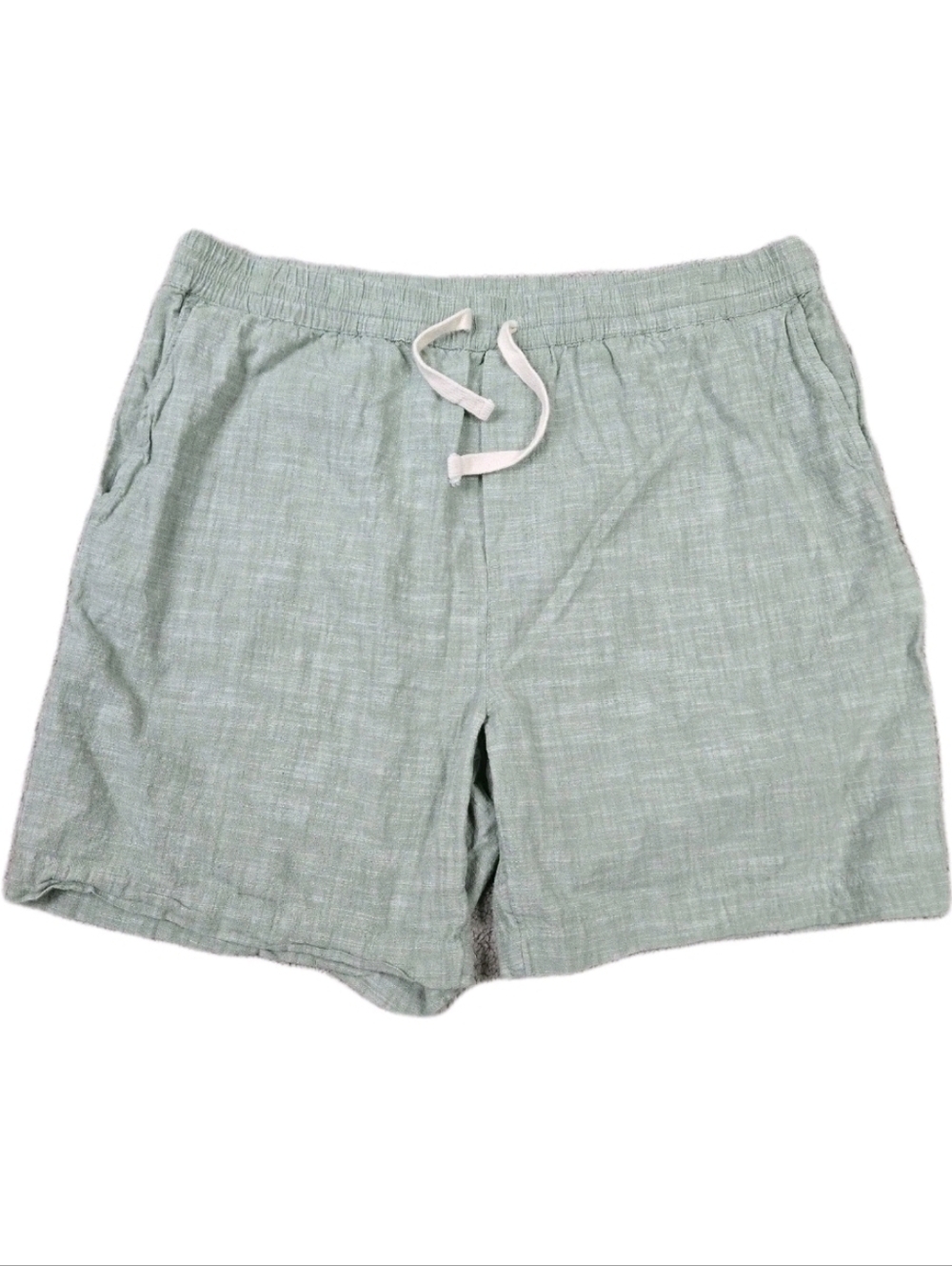 Vineyard Vines Mens Surfside Pull On Shorts XL Green Cotton Beach Coastal Preppy